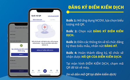 Hướng dẫn đăng ký điểm kiểm dịch