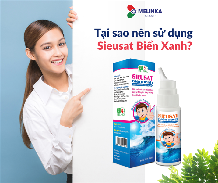 Hé lộ cách chữa viêm mũi dị ứng an toàn cho trẻ bằng Sieusat Biển Xanh