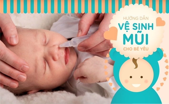 Cách vệ sinh mũi cho bé đúng cách cùng với Sieusat Biển Xanh