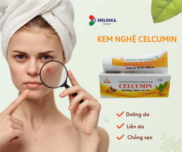 Tự tin đón Tết, "xoá sạch" mụn thâm cùng Celcumin