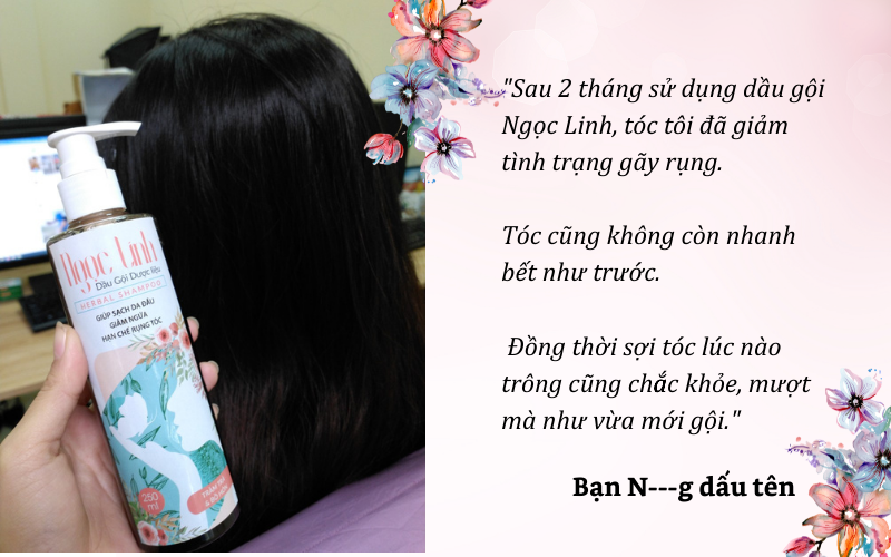 Quay về sử dụng Ngọc Linh sau vô số lần nhuộm tóc