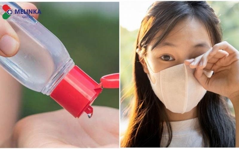 [Lưu ý] sử dụng nước rửa tay khô an toàn