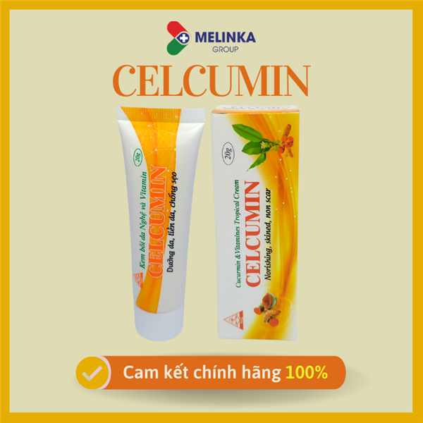 KEM NGHẸ CELCUMIN DƯỠNG DA LIỀN SẸO