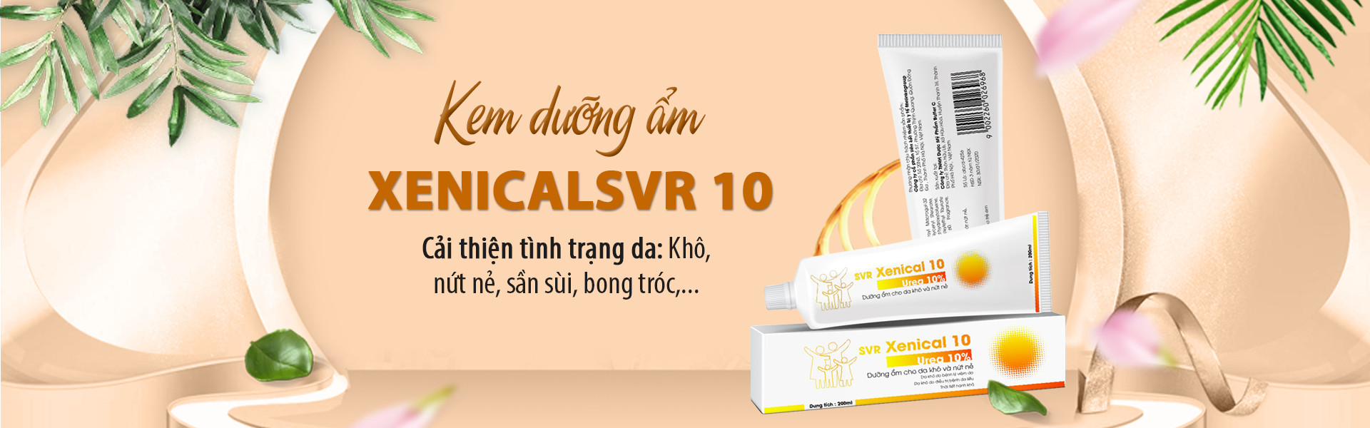 Banner dưỡng ẩm Xenicalsvr 10