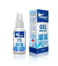Gel rửa tay Nano Bạc