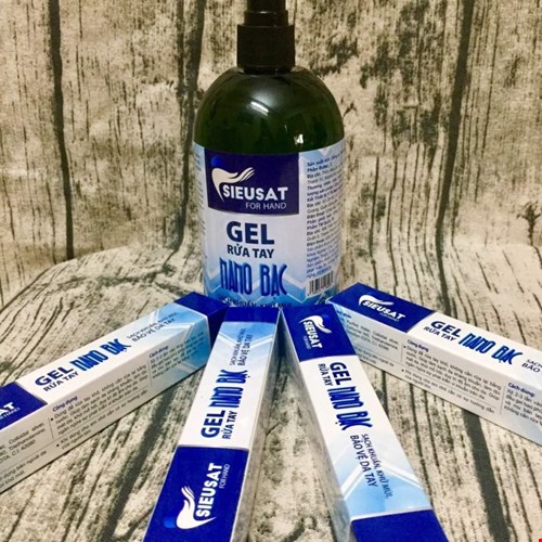 Gel rửa tay Nano Bạc