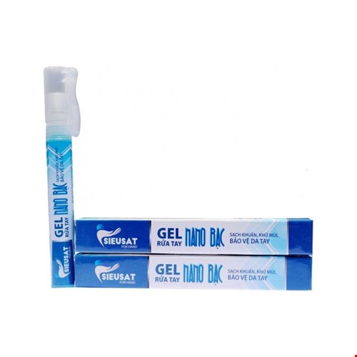 Gel rửa tay Nano Bạc - Sieusat for hand