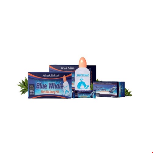 Bình rửa mũi Blue Whale