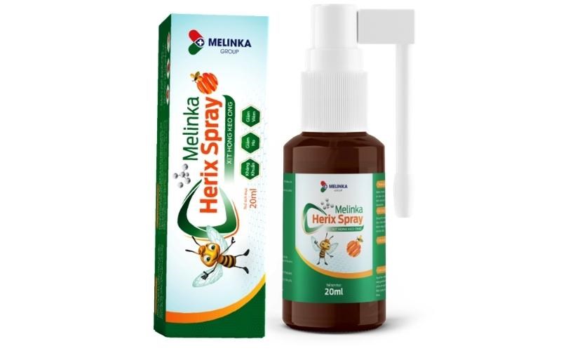 Xịt họng keo ong Herix Spray